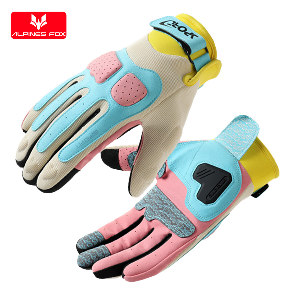 Motorcycle Gear Fox - Gants de moto d'été pour femmes