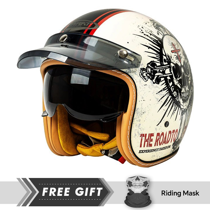 Motorcycle Gear Store - Casque De Moto approuvé DOT casque