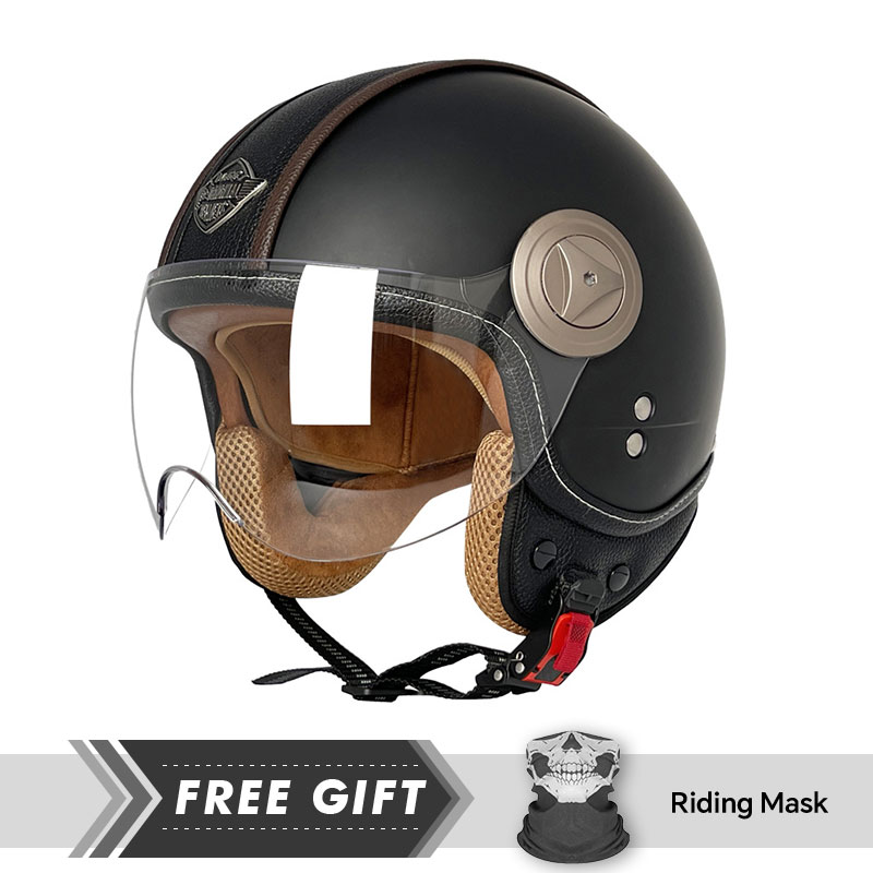 Motorcycle Gear Store - Casque de Moto à visage ouvert