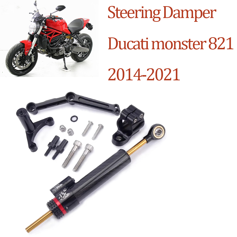 Motorcycle Gear Airbag - Amortisseur de direction de moto DucSauMonster,