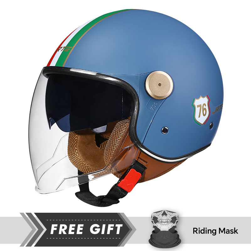 DOT ECE approuvé rétro 3/4 cas - Motorcycle Gear Store avis et prix