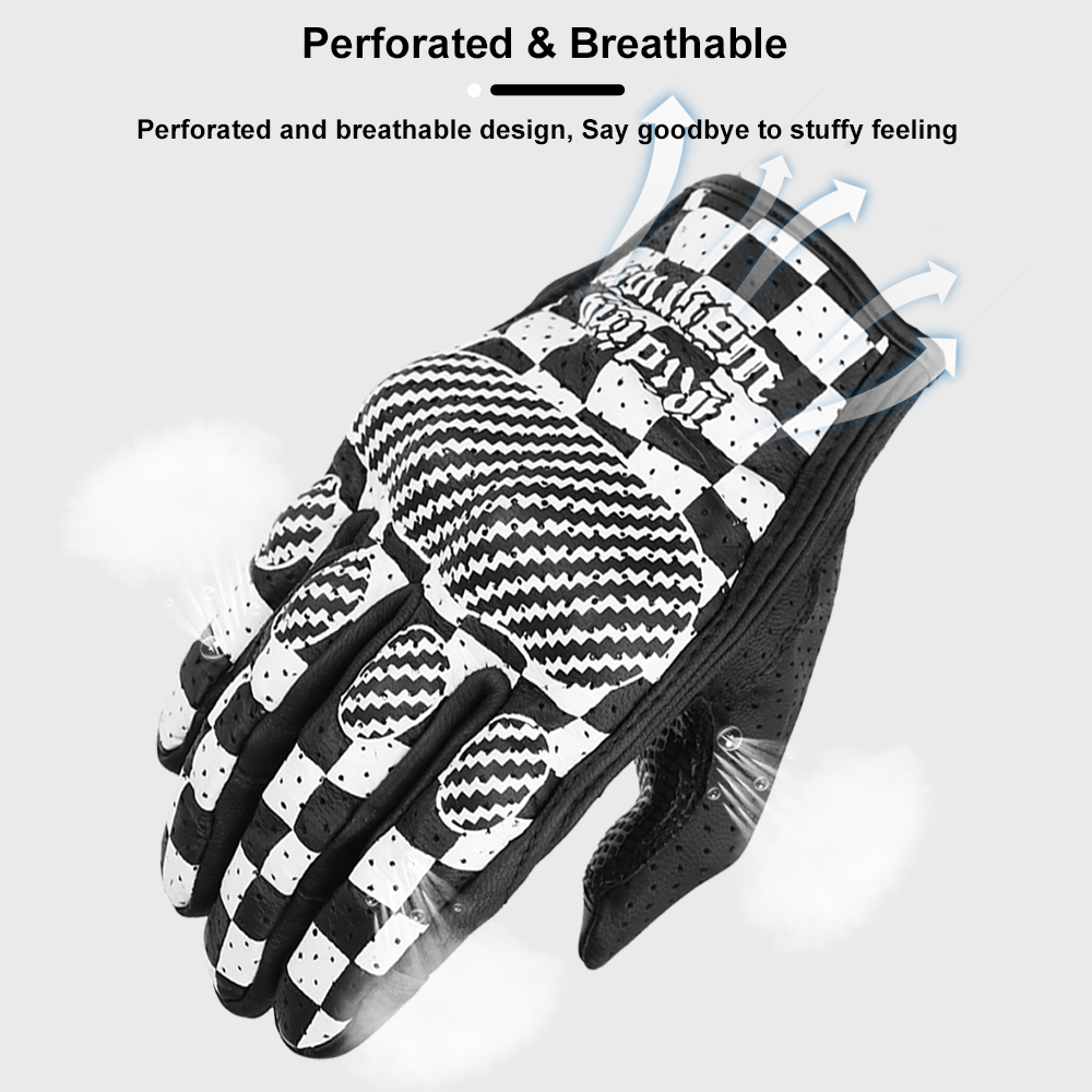 Gants de moto Vintage en cuir  - Motorcycle Gear Fox avis et prix