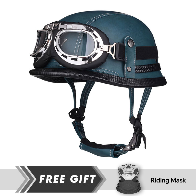 Casque de protection demi-visa - Motorcycle Gear Store avis et prix