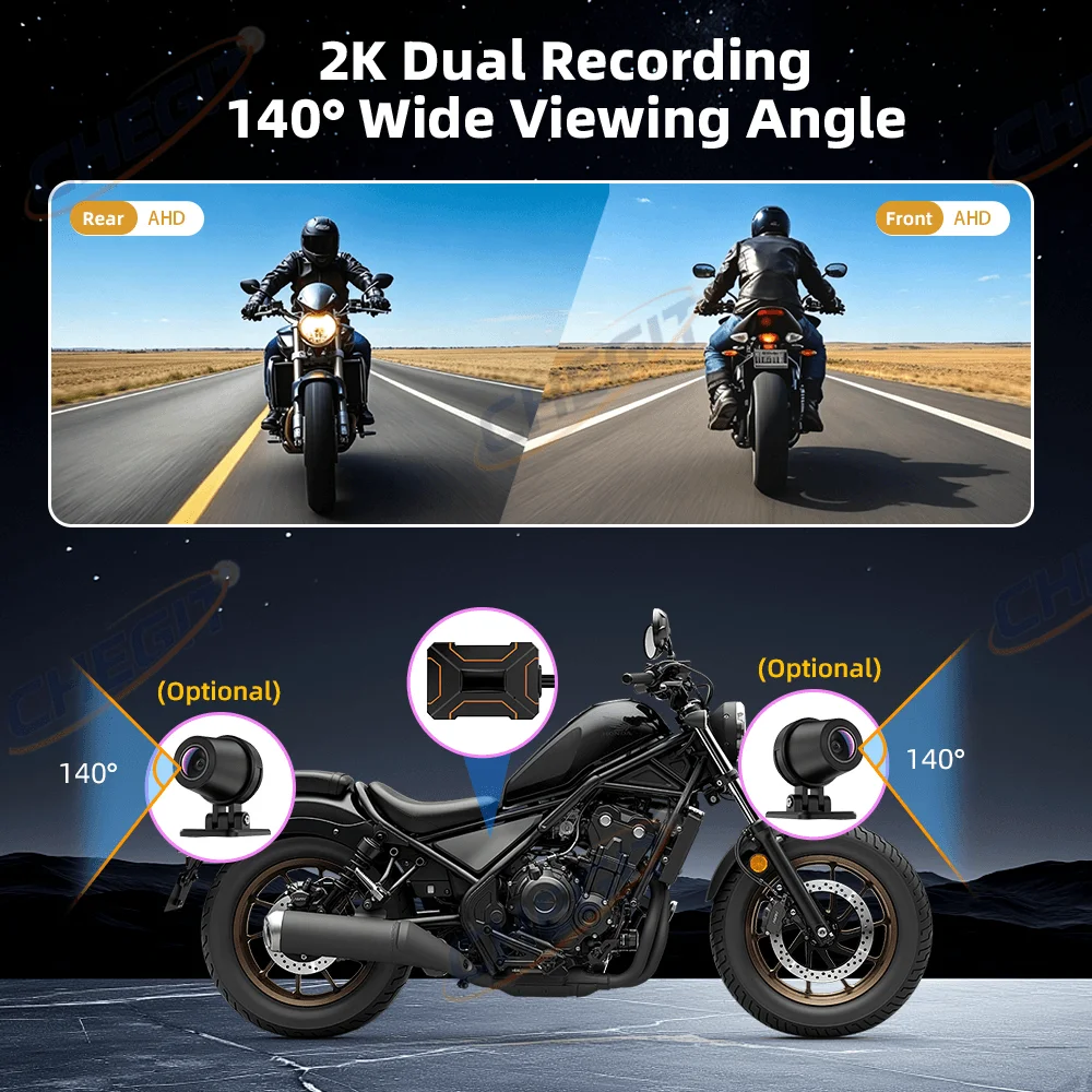 Caméra vidéo pour moto étanche - Motorcycle Gear Video avis et prix