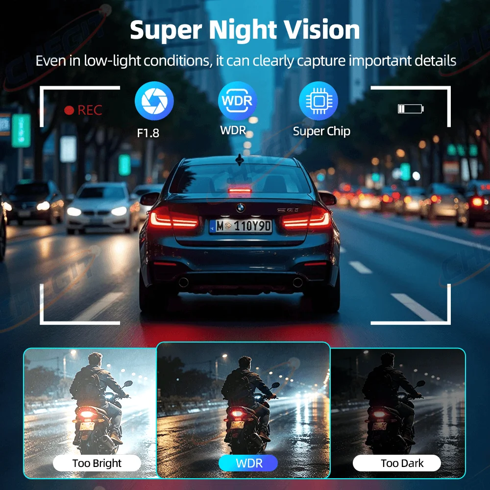 Caméra vidéo pour moto étanche - Motorcycle Gear Video avis et prix