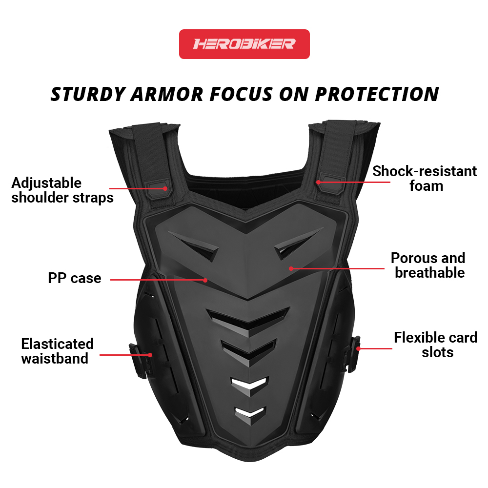 Armure de Moto Anti-chute, Pro - Chest Protector Armor avis et prix