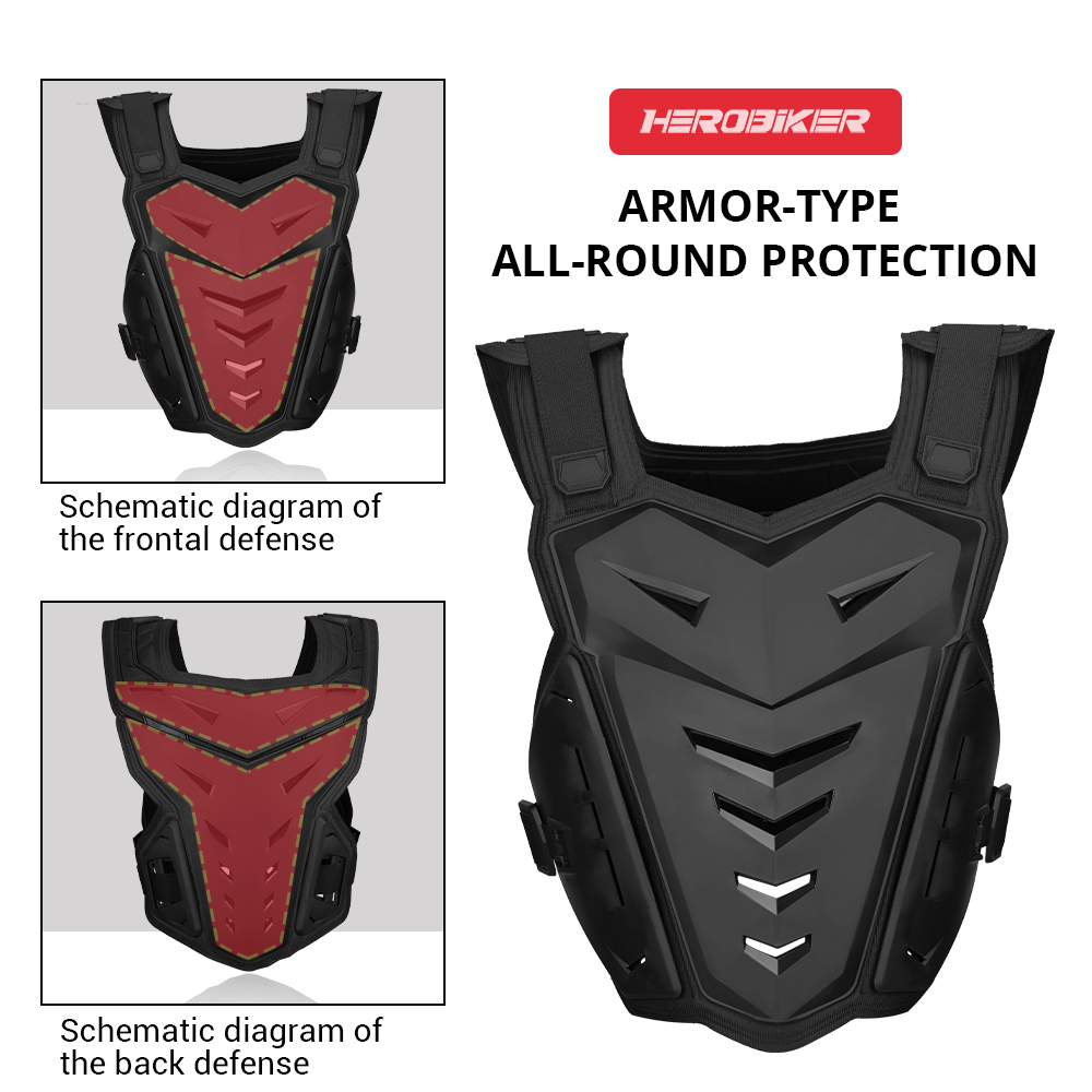 Gilet de protection pour moto, - Chest Protector Armor avis et prix