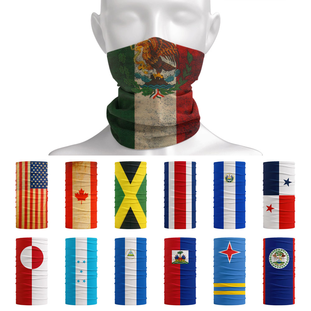 Bandana drapeaux nationaux d'a - Motorcycle Gear Cover avis et prix