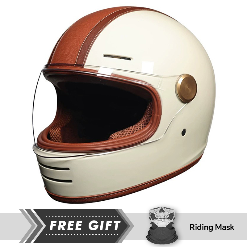 Casque de moto intégral vintag - Motorcycle Gear Store avis et prix