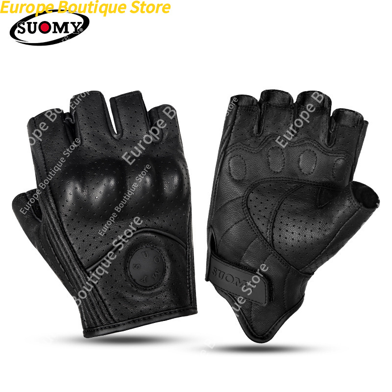 Gants de moto demi-doigts en c - Motorcycle Gear For Women avis et prix