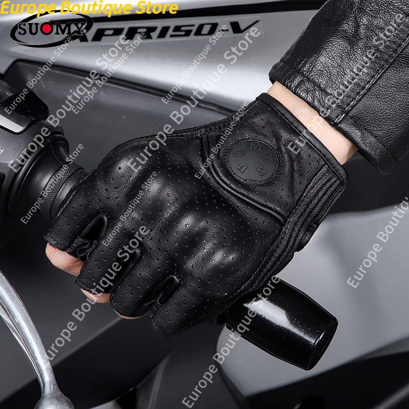 Gants de moto demi-doigts en c - Motorcycle Gear For Women avis et prix